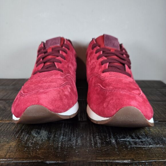 NEW New Balance 996 Mens Size 9 D Lifestyle Running Shoes MRL996LO Red Suede - Picture 3 of 11